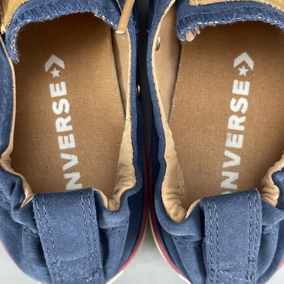 Converse All Star Shoreline Women's Size 7 Slip On Casual Shoes Sneaker Navy EUC - Picture 9 of 10